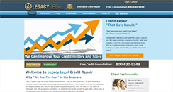 Desktop Screenshot of legacylegal.com